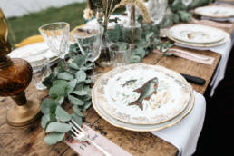une inspiration mariage au bord d'un lac