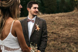 une inspiration mariage au bord d'un lac