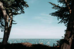 Un couple de mariés au Cap Ferret photographe Clément Herbaux