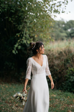 Photos de mariage réalisées au Chateau de Boast, proche de Pau, par le photographe Clément Herbaux. Un mariage chic et festif.