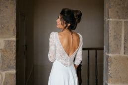 Photos de mariage réalisées au Chateau de Boast, proche de Pau, par le photographe Clément Herbaux. Un mariage chic et festif.