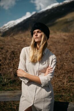 Shooting de mode Barbour avec plusieurs modèles dans les Pyrénées – Photographe Clément Herbaux