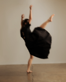 Flou artistique pour un portrait de danseuses.