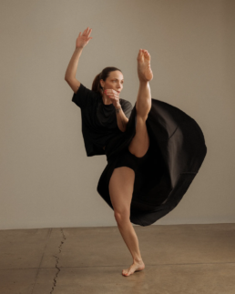 Projet photo personnel par le photographe Clément Herbaux, autour de la danse.