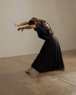 Portrait artistique de la professeur de danse Cynthia Saint-Marc.